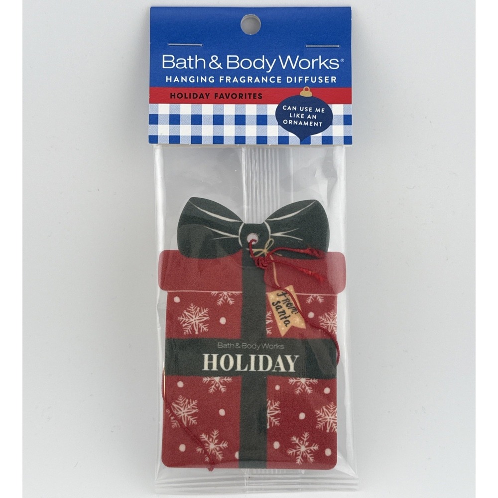 Bath & Body Works Holiday Hanging Air Freshener Car Fragrance‎ - New!